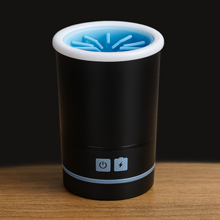 PawClean Genie™ | Automatische Pootreiniger Zwart Vionelle