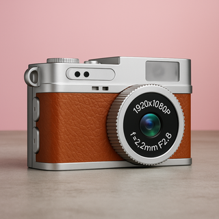 SnapDreamer™ | Retro HD Fotografie Retro Bruin Vionelle