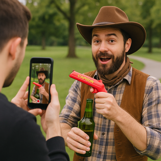 CapGun™ | Speelse Dopafschieter Vionelle