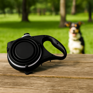 Hondisimo™ | Multifunctionele Wandelriem Zwart Vionelle