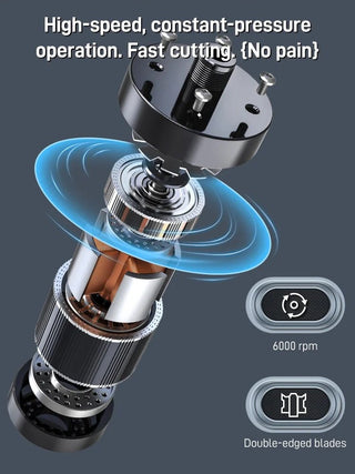 De Neushaartrimmer +2 Gratis Opzetstukjes Vionelle