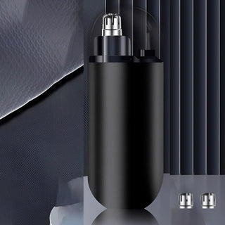 De Neushaartrimmer +2 Gratis Opzetstukjes Zwart + 2 Gratis Opzetstukjes Vionelle