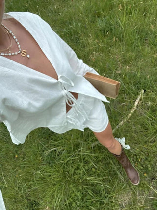 FAYE | Casual Chic Linnen Look Top Vionelle