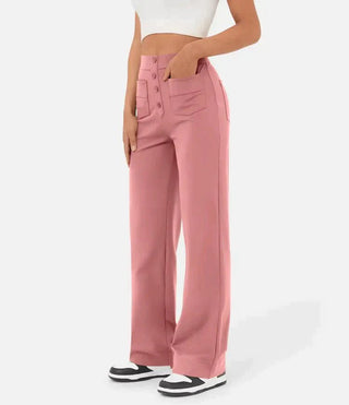 Joanne | High-waisted elastische casual broek Vionelle
