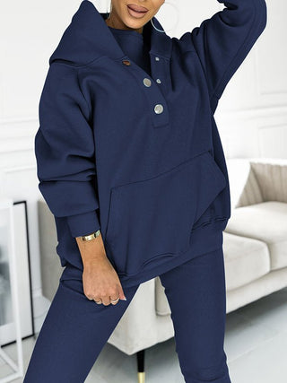 May | Comfy Set voor dames (3-delig) Deep Ocean Blue Vionelle