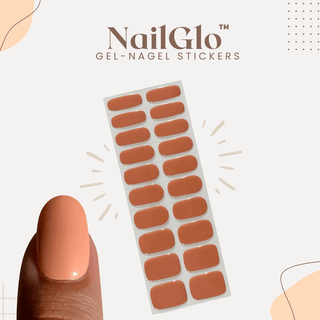 NailGlo | Gel Nagelstickers Nude Vionelle