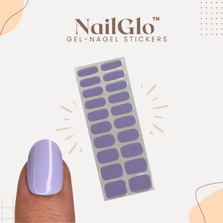 NailGlo | Gel Nagelstickers Lilac Vionelle