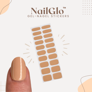 NailGlo | Gel Nagelstickers Kaki Vionelle