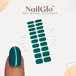 NailGlo | Gel Nagelstickers Fir Green Vionelle