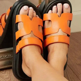 Nusa | Elegante Sandalen Oranje Vionelle
