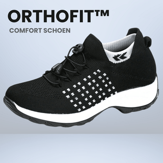 OrthoFit™ - Comfort Schoenen Zwart Wit Vionelle