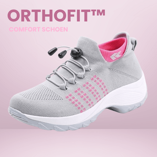 OrthoFit™ - Comfort Schoenen Grijs Roze Vionelle