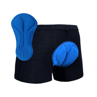 RideEase | Comfort Shorts Azure Blauw Vionelle