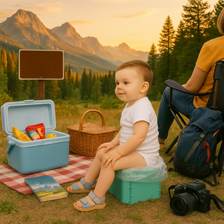 PottyBuddy™ | Vouwbare Reispotty