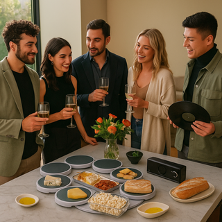 DraaiDelight™ | Innovatief Eten Delen