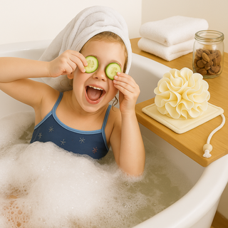 GlowFroth™ | Exfoliërende Doucheervaring