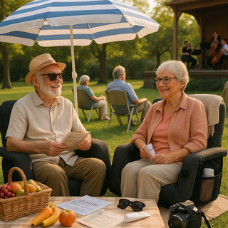 LoungeBuddy™ | Verwarmde Tribunestoel