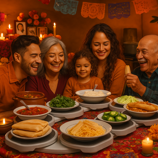 DraaiDelight™ | Innovatief Eten Delen