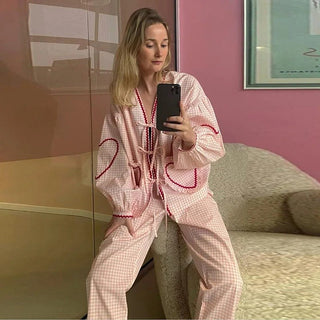 SHANICE | Retro Top Hartvormige Zakken Vionelle