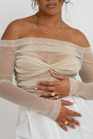 Shimmery Top Vionelle